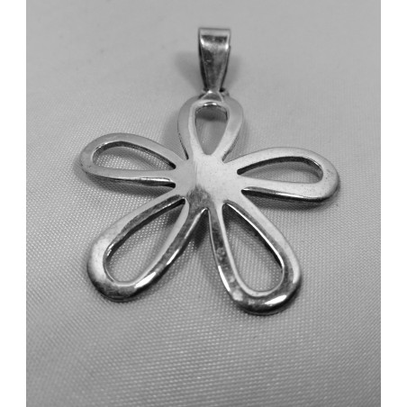 Pendentif Argent Marguerite