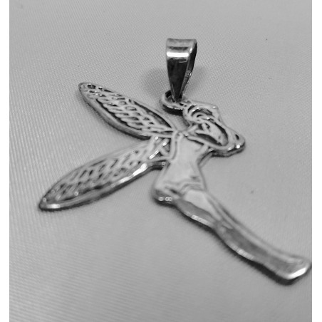 Pendentif Argent Fée Clochette