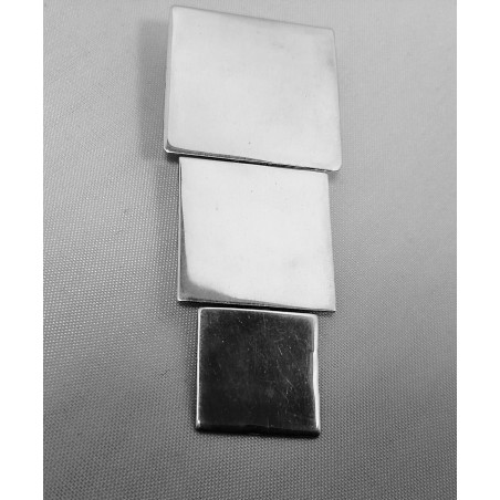 Pendentif Argent Paco Rabanne Style
