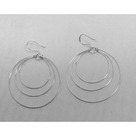 Boucles d'Oreilles Argent