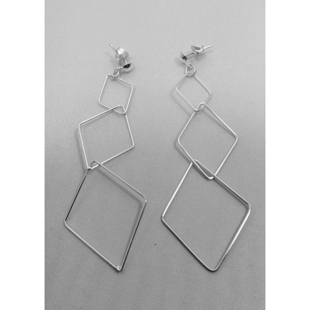 Boucles d'Oreilles Argent