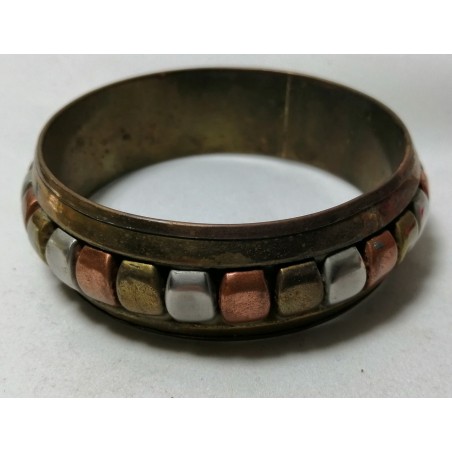 Bracelet métaux colorés